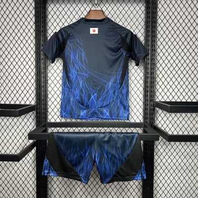Alternative view of Kids' Kit Soccer Jersey Suit Japao Y-3 I 2024/25 - Blue