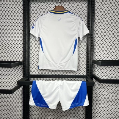 Alternative view of Kids' Kit Soccer Jersey Suit Leeds United I 24/25 - White and Blue