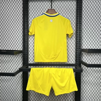 Alternative view of Kids' Kit Soccer Jersey Suit Leeds United II 24/25 - Yellow