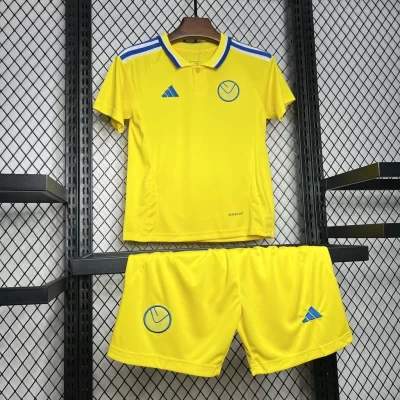Kids' Kit Soccer Jersey Suit Leeds United II 24/25 - Yellow - Image 3