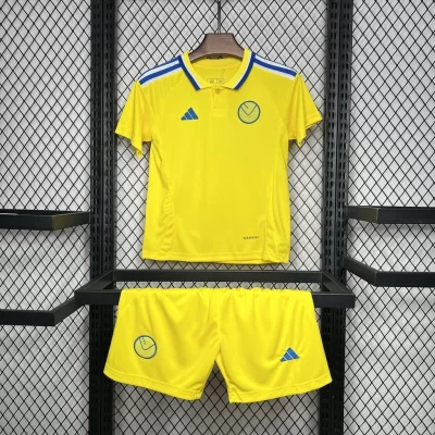Kids' Kit Soccer Jersey Suit Leeds United II 24/25 - Yellow