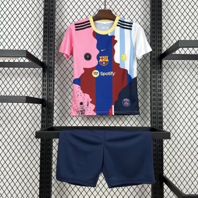 Kids' Kit Soccer Jersey Suit Lionel Messi 25/26