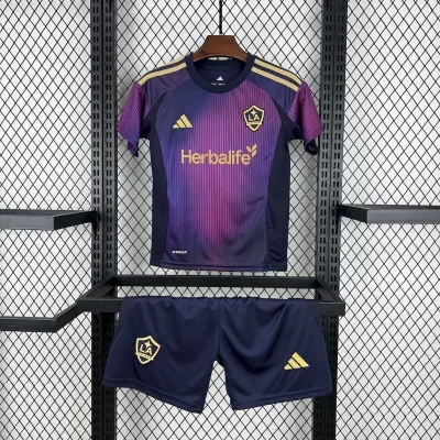 Kids' Kit Soccer Jersey Suit Los Angeles Galaxy II 25/26 - Blue and Purple