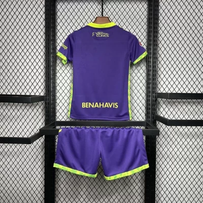 Alternative view of Kids' Kit Soccer Jersey Suit Malaga II 24/25 - Purple
