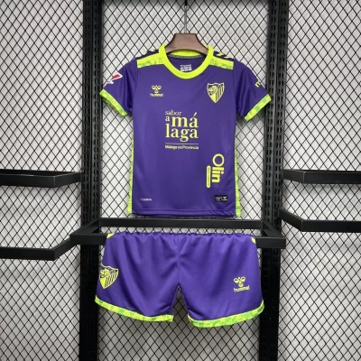 Kids' Kit Soccer Jersey Suit Malaga II 24/25 - Purple