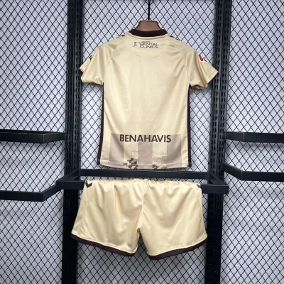 Alternative view of Kids' Kit Soccer Jersey Suit Malaga III 24/25 - Beige