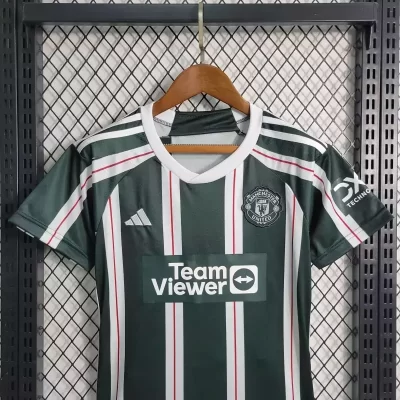 Alternative view of Kids' Kit Soccer Jersey Suit Manchester United II 23/24 - Dark Green