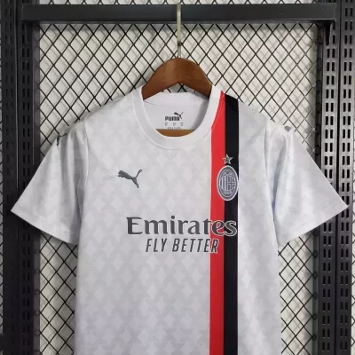 Alternative view of Kids' Kit Soccer Jersey Suit Milan II 23/24 - White