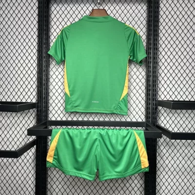 Alternative view of Kids' Kit Soccer Jersey Suit Newcastle Goalkeeper 24/25 - Green