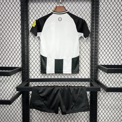 Alternative view of Kids' Kit Soccer Jersey Suit Newcastle I 24/25 - White and Black