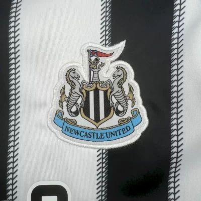 Kids' Kit Soccer Jersey Suit Newcastle I 25/26 - White and Black - Image 4