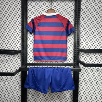 Alternative view of Kids' Kit Soccer Jersey Suit Newcastle II 24/25 - Blue and Red