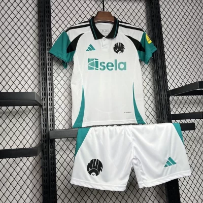 Kids' Kit Soccer Jersey Suit Newcastle III 24/25 - White and Green - Image 3