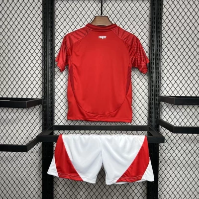 Alternative view of Kids' Kit Soccer Jersey Suit Nottingham Forest I 24/25 - Red and White