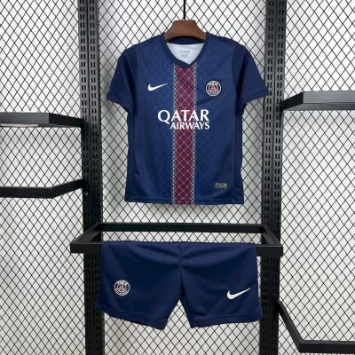 Kids' Kit Soccer Jersey Suit PSG I 25/26 - Blue