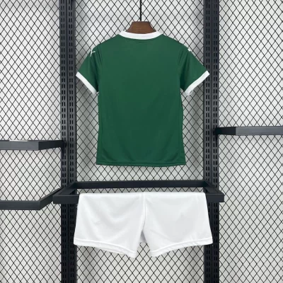 Alternative view of Kids' Kit Soccer Jersey Suit Palmeiras I 25/26 - Green and White
