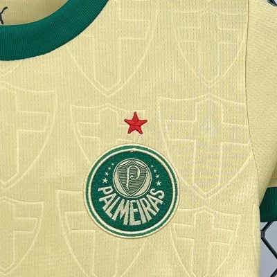 Kids' Kit Soccer Jersey Suit Palmeiras III 24/25 - Green - Image 4
