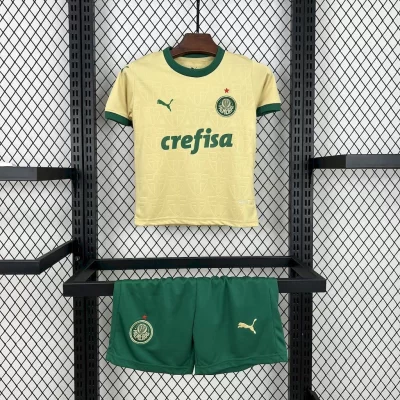 Kids' Kit Soccer Jersey Suit Palmeiras III 24/25 - Green