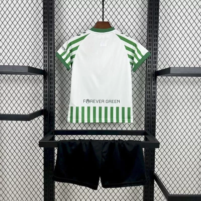 Alternative view of Kids' Kit Soccer Jersey Suit Real Betis I 25/26 - White and Green