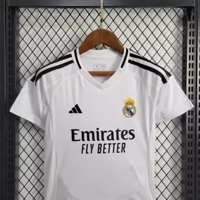 Alternative view of Kids' Kit Soccer Jersey Suit Real Madrid I 24/25 - White