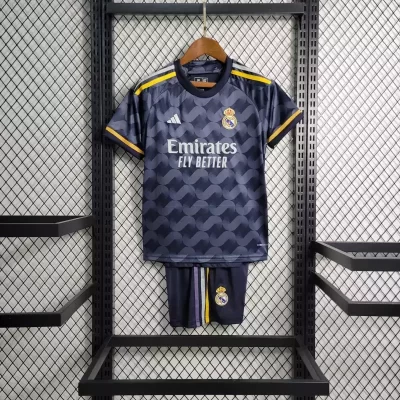 Kids' Kit Soccer Jersey Suit Real Madrid II 23/24 - Navy Blue
