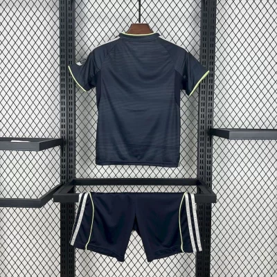 Alternative view of Kids' Kit Soccer Jersey Suit Real Madrid II 25/26 - Navy Blue/Black