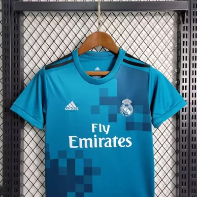 Alternative view of Kids' Kit Soccer Jersey Suit Real Madrid III 17/18 - Blue