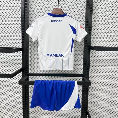 Alternative view of Kids' Kit Soccer Jersey Suit Real Zaragoza I 24/25 - White and Blue