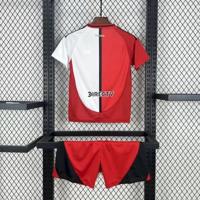 Alternative view of Kids' Kit Soccer Jersey Suit River plate III 25/26 - Red and White