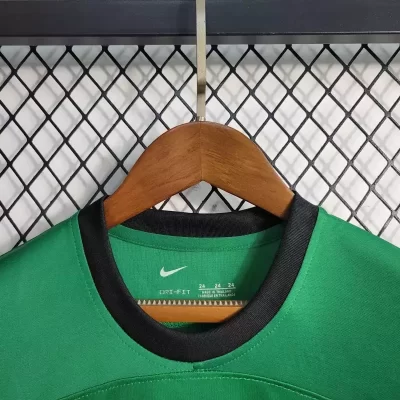 Kids' Kit Soccer Jersey Suit Sporting I 23/24 - Green and White - Image 3