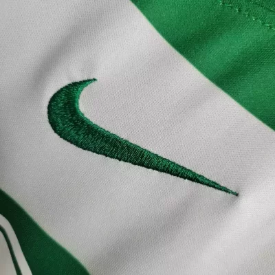 Kids' Kit Soccer Jersey Suit Sporting I 23/24 - Green and White - Image 4
