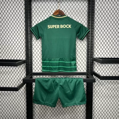 Alternative view of Kids' Kit Soccer Jersey Suit Sporting II 24/25 - Green