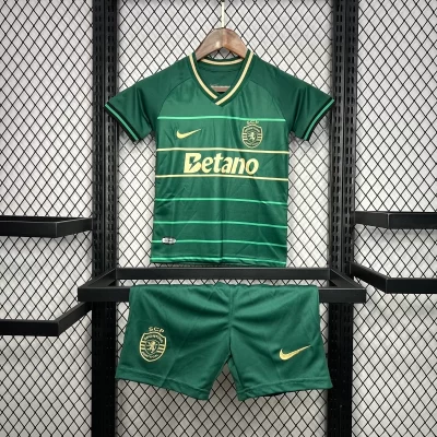 Kids' Kit Soccer Jersey Suit Sporting II 24/25 - Green