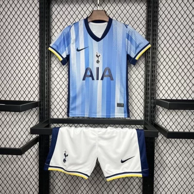 Kids' Kit Soccer Jersey Suit Tottenham II 24/25 - Blue and White