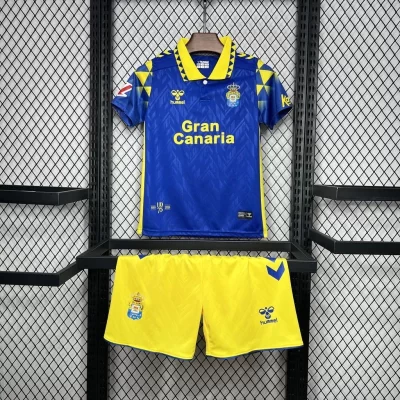 Kids' Kit Soccer Jersey Suit UD Las Palmas II 24/25 - Blue and Yellow