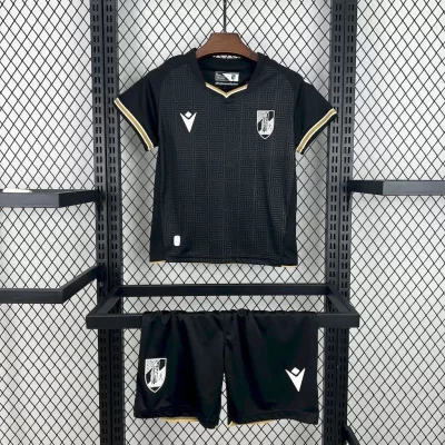 Kids' Kit Soccer Jersey Suit Vitoria de Guimaraes II 24/25 - Black