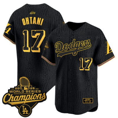 LA Dodgers 2025 World Series Champions Mamba Vapor Premier Limited Jersey - Mamba / Shohei Ohtani