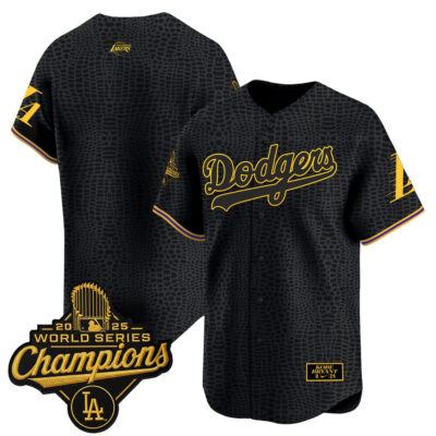 LA Dodgers 2025 World Series Champions Mamba Vapor Premier Limited Jersey - Mamba / Team