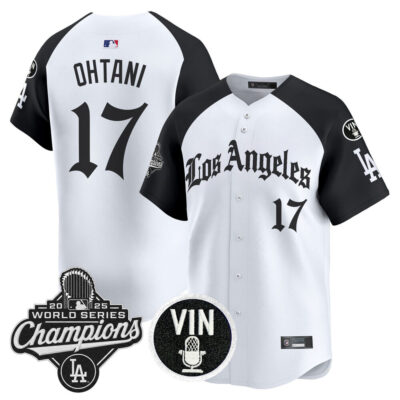 LA Dodgers 2025 World Series Champions Vapor Premier Limited Jersey - LA Gothic Edition - Alternate / Shohei Ohtani