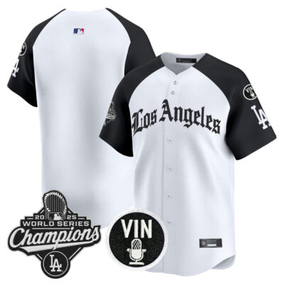 LA Dodgers 2025 World Series Champions Vapor Premier Limited Jersey - LA Gothic Edition - Alternate / Team