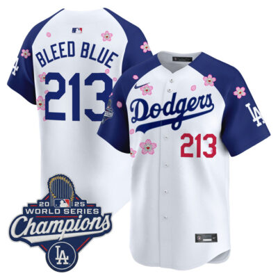 LA Dodgers 2025 World Series Champions x Tokyo Series Vapor Premier Limited Jersey - Alternate / Bleed Blue 213
