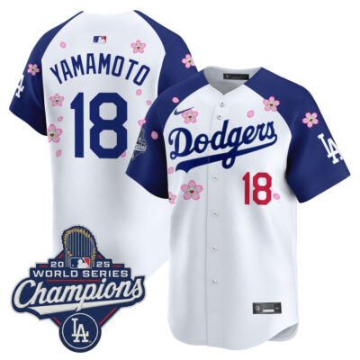 LA Dodgers 2025 World Series Champions x Tokyo Series Vapor Premier Limited Jersey - Alternate / Yamamoto