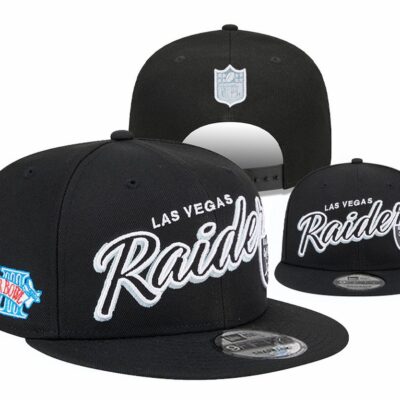 Las Vegas Raiders Snapback Hat Limited Embroidered Cap For Fans