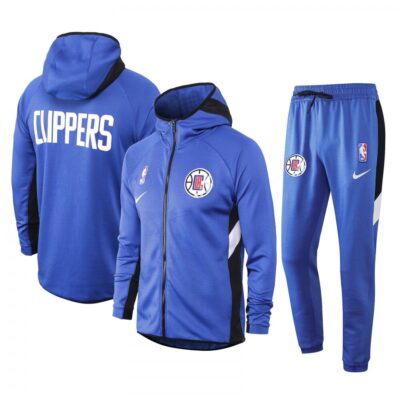 Los Angeles Clippers Hooded Tracksuit Set - Blue