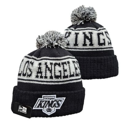 Los Angeles Kings Cuffed Knit Hat with Pom
