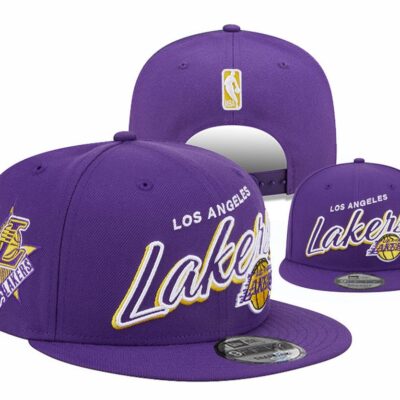 Los Angeles Lakers Snapback Hat Limited Embroidered Cap For Fans
