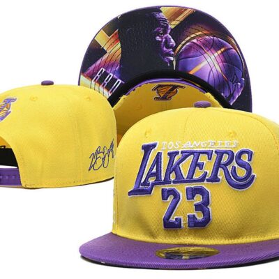 Los Angeles Lakers Snapback Hat Limited Embroidered Cap For Fans