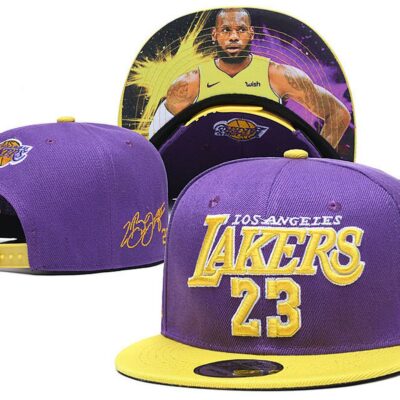 Los Angeles Lakers Snapback Hat Limited Embroidered Cap For Fans
