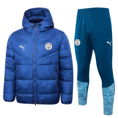 Manchester City 24/25 Hooded Puffer Jacket Suit