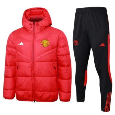 Manchester United 24/25 Hooded Puffer Jacket Suit